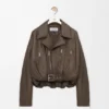 Bikerjacke aus Nappa-Lammleder Bikerjacke aus Nappa-Lammleder