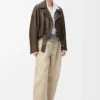 Bikerjacke aus Nappa-Lammleder Bikerjacke aus Nappa-Lammleder