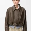 Bikerjacke aus Nappa-Lammleder Bikerjacke aus Nappa-Lammleder