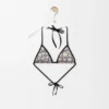 Bikini-Oberteil aus technischem Jersey Bikini-Oberteil aus technischem Jersey