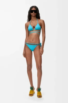 Bikini-Oberteil aus technischem Jersey