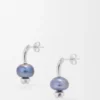 Blueberry-Ohrringe aus Sterlingsilber und Perle Blueberry-Ohrringe aus Sterlingsilber und Perle