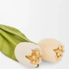 Blumenanhänger aus klassischem Kalbsleder Blumenanhänger aus klassischem Kalbsleder