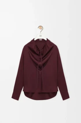 Bluse aus Seide