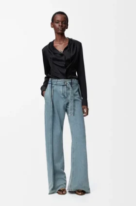 Bluse aus Seide