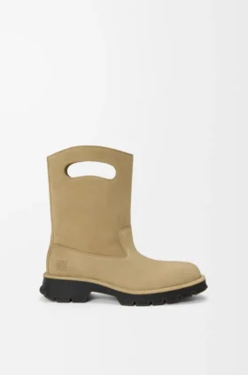 Bobby-Stiefel aus gewachstem Spaltkalbsleder Bobby-Stiefel aus gewachstem Spaltkalbsleder