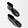 Bobine-Stiefel aus glattem Kalbsleder Bobine-Stiefel aus glattem Kalbsleder