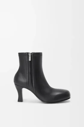 Bobine-Stiefeletten aus Nappa-Lammleder Bobine-Stiefeletten aus Nappa-Lammleder