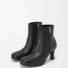 Bobine-Stiefeletten aus Nappa-Lammleder Bobine-Stiefeletten aus Nappa-Lammleder