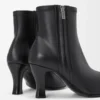 Bobine-Stiefeletten aus Nappa-Lammleder Bobine-Stiefeletten aus Nappa-Lammleder