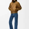 Bomberjacke aus Funktionsstoff Bomberjacke aus Funktionsstoff