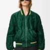 Bomberjacke aus Funktionsstoff Bomberjacke aus Funktionsstoff