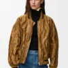 Bomberjacke aus Funktionsstoff Bomberjacke aus Funktionsstoff