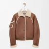 Bomberjacke aus Lammfell Bomberjacke aus Lammfell