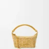 Cala Mini-Tasche aus meliertem Raffia