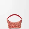 Cala Mini-Tasche aus meliertem Raffia