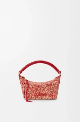 Cala Mini-Tasche aus meliertem Raffia