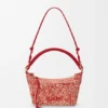 Cala Mini-Tasche aus meliertem Raffia