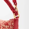 Cala Mini-Tasche aus meliertem Raffia