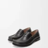 Campo-Loafer aus geknittertem Kalbsleder Campo-Loafer aus geknittertem Kalbsleder