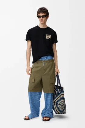 Cargo-Shorts aus Baumwolle