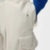 Cargohose aus Baumwolle und Seide