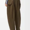 Cargohose aus Baumwolle und Seide