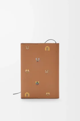 Cats Notizbuch aus Kalbsleder