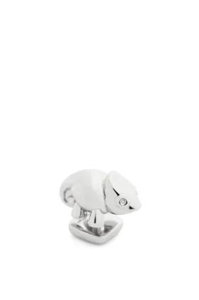 Chameleon-Anstecker aus Messing