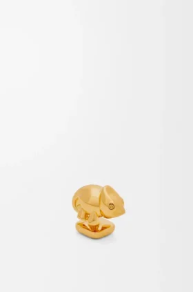 Chameleon-Anstecker aus Messing