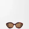 „Coil“-Sonnenbrille im Cateye-Stil „Coil“-Sonnenbrille im Cateye-Stil