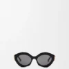 „Coil“-Sonnenbrille im Cateye-Stil „Coil“-Sonnenbrille im Cateye-Stil