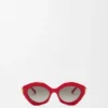 „Coil“-Sonnenbrille im Cateye-Stil „Coil“-Sonnenbrille im Cateye-Stil
