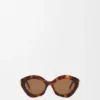 „Coil“-Sonnenbrille im Cateye-Stil „Coil“-Sonnenbrille im Cateye-Stil