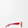 „Coil“-Sonnenbrille im Cateye-Stil „Coil“-Sonnenbrille im Cateye-Stil