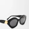 „Coil“-Sonnenbrille im Cateye-Stil „Coil“-Sonnenbrille im Cateye-Stil