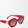 „Coil“-Sonnenbrille im Cateye-Stil „Coil“-Sonnenbrille im Cateye-Stil