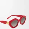 „Coil“-Sonnenbrille im Cateye-Stil „Coil“-Sonnenbrille im Cateye-Stil