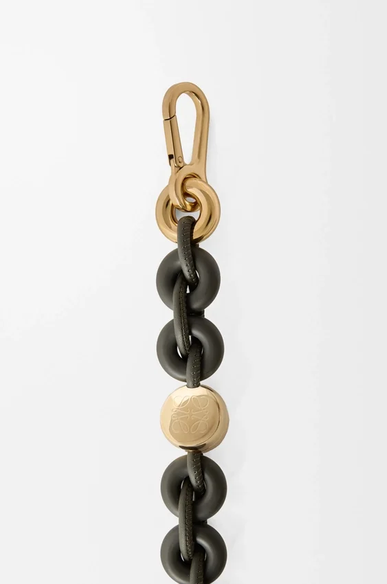 Donut-Kette aus Kalbsleder Donut-Kette aus Kalbsleder