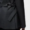 Drapierte Jacke aus Wolle Drapierte Jacke aus Wolle
