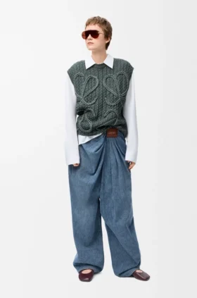 Drapierte Jeans aus Denim Drapierte Jeans aus Denim