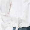 Drapiertes Hemd aus Baumwolle Drapiertes Hemd aus Baumwolle