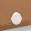 Dreifach gefaltetes Portemonnaie aus Kalbsleder mit „Pebble“-Narbung