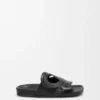 Ease Monogram Pantolette aus pflanzlich gegerbtem Kalbsleder Ease Monogram Pantolette aus pflanzlich gegerbtem Kalbsleder