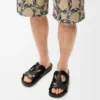 Ease Monogram Pantolette aus pflanzlich gegerbtem Kalbsleder Ease Monogram Pantolette aus pflanzlich gegerbtem Kalbsleder