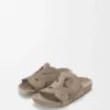 Ease Monogram-Slipper aus Wildleder Ease Monogram-Slipper aus Wildleder