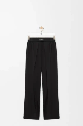 Elastische Hose aus Wolle