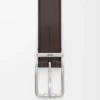 Essential-Gürtel aus glänzendem, glattem Kalbsleder Essential-Gürtel aus glänzendem, glattem Kalbsleder