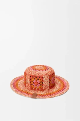 Fischerhut aus Raffia