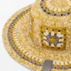 Fischerhut aus Raffia